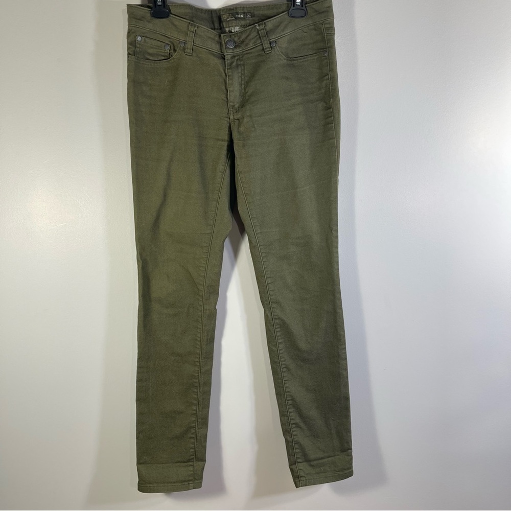 Prana Women Kara Green Skinny Jeans Size 10/30 - Picture 6 of 15